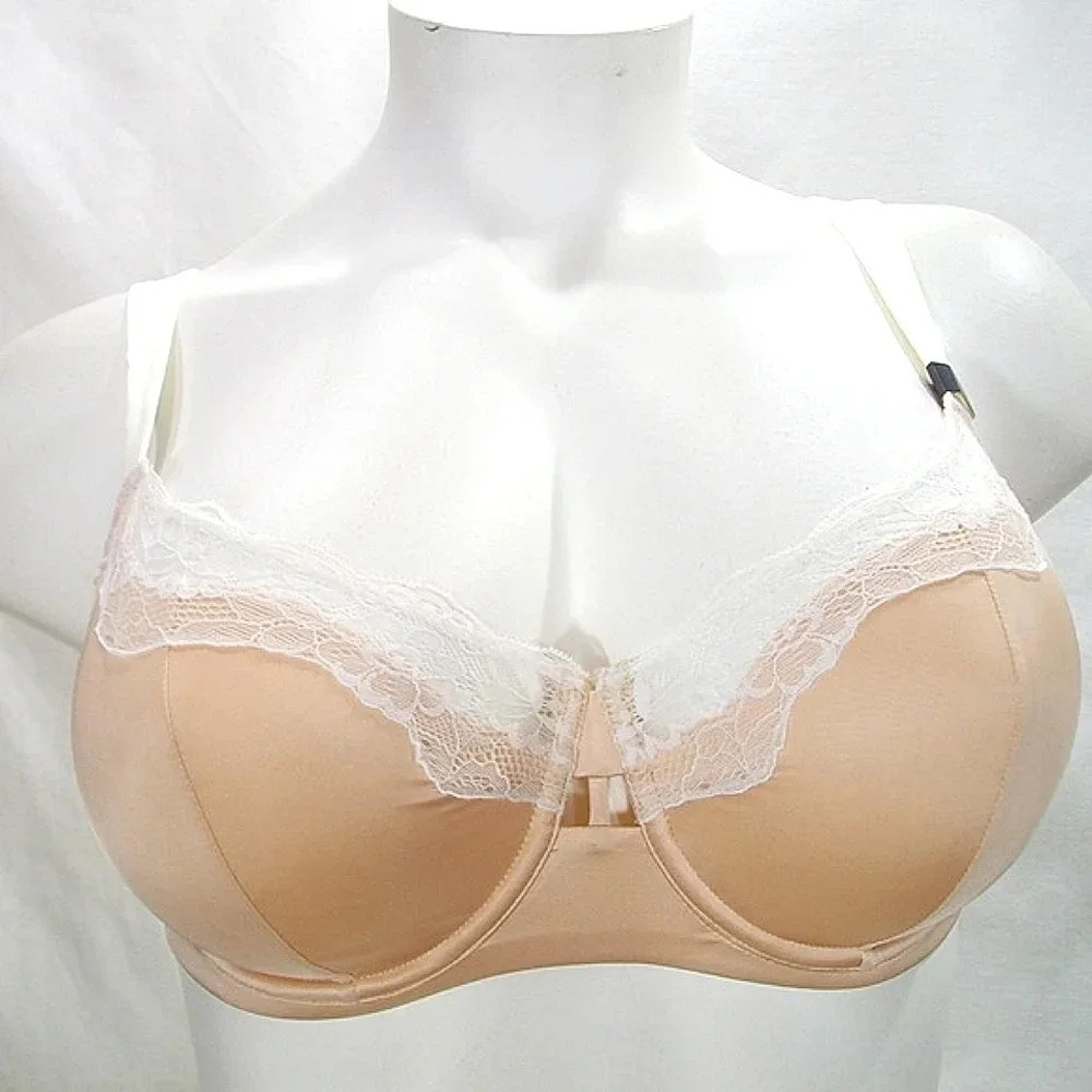 36D Unveiled 110059 Entre-Doux Unlined Underwire Bra Nude NWT